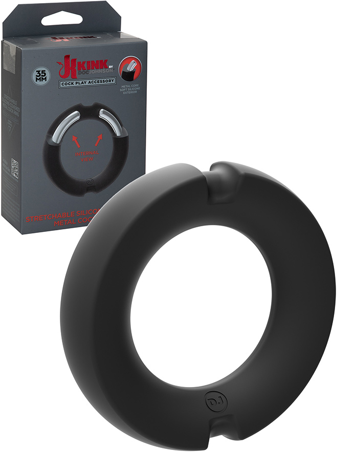KINK Silicone-Covered Metal Cock Ring