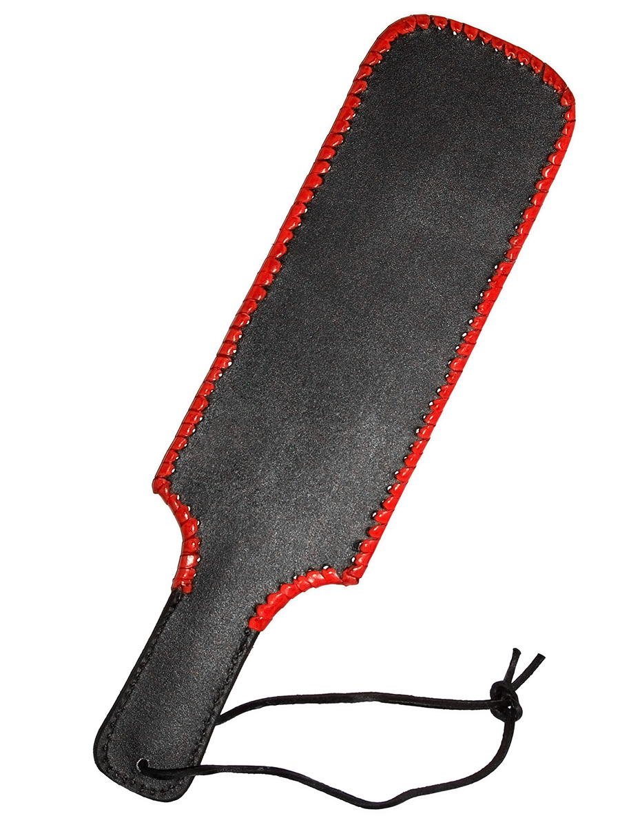 Long Heavy Grain Leather Paddle