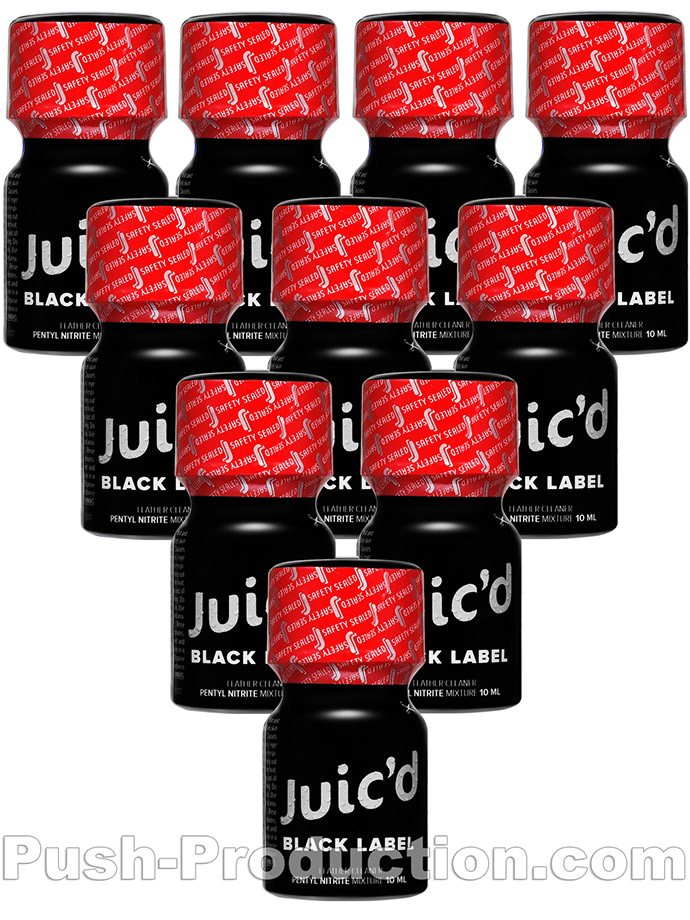 10 x JUIC'D BLACK LABEL small - PACK