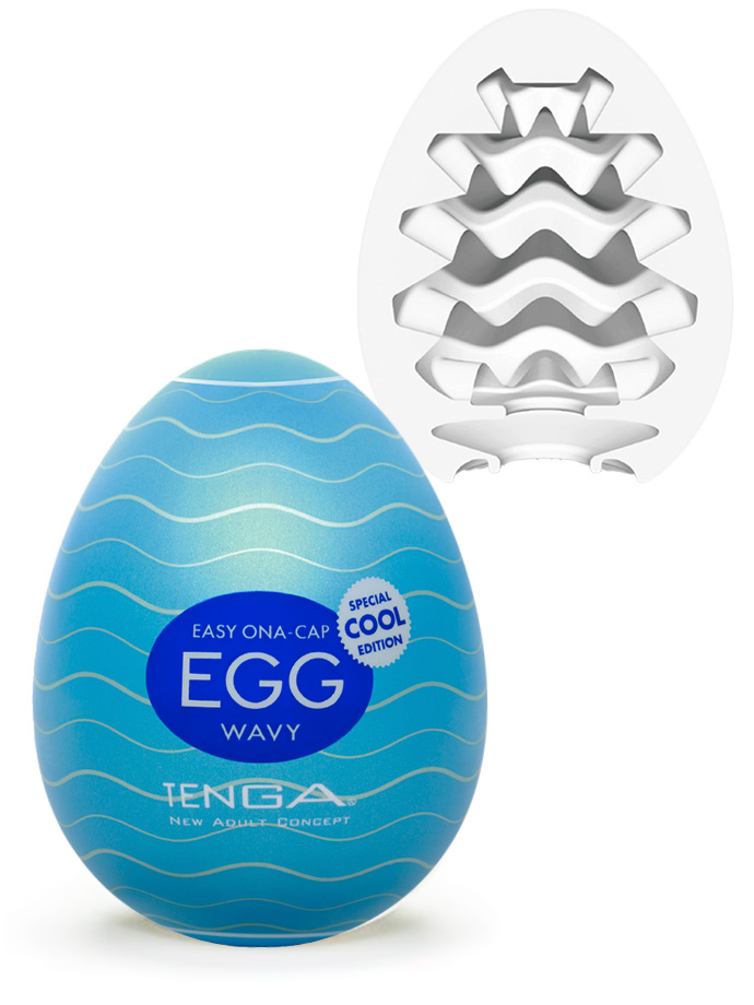 Tenga - Egg Wavy - Special Cool Edition