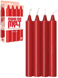 Make Me Melt - Warm Drip Candles - Red